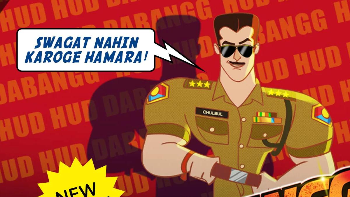 दबंग - द एनिमेटेड सीरीज में चुलबुल पांडे