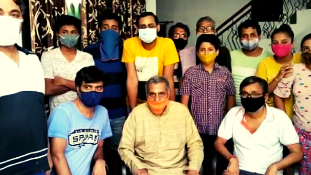 राघवेंद्र प्रसाद मिश्र के परिवार ने जीत ली कोरोना से जंग 