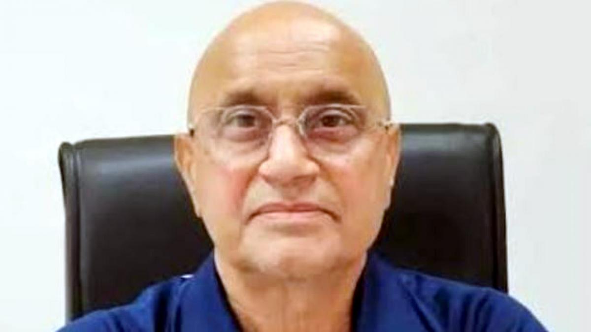 MK Kaushik was 66 and survived by his son and wife. (Twitter @KirenRijiju)