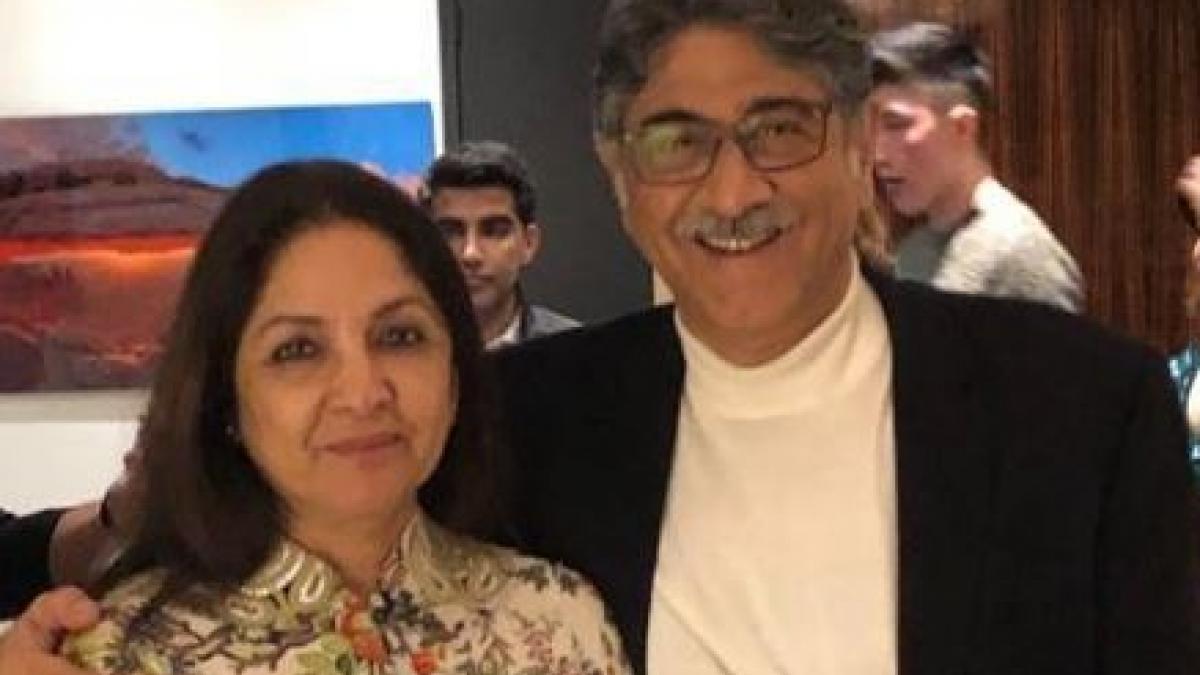 पिता विवेक मेहरा संग नीना गुप्ता