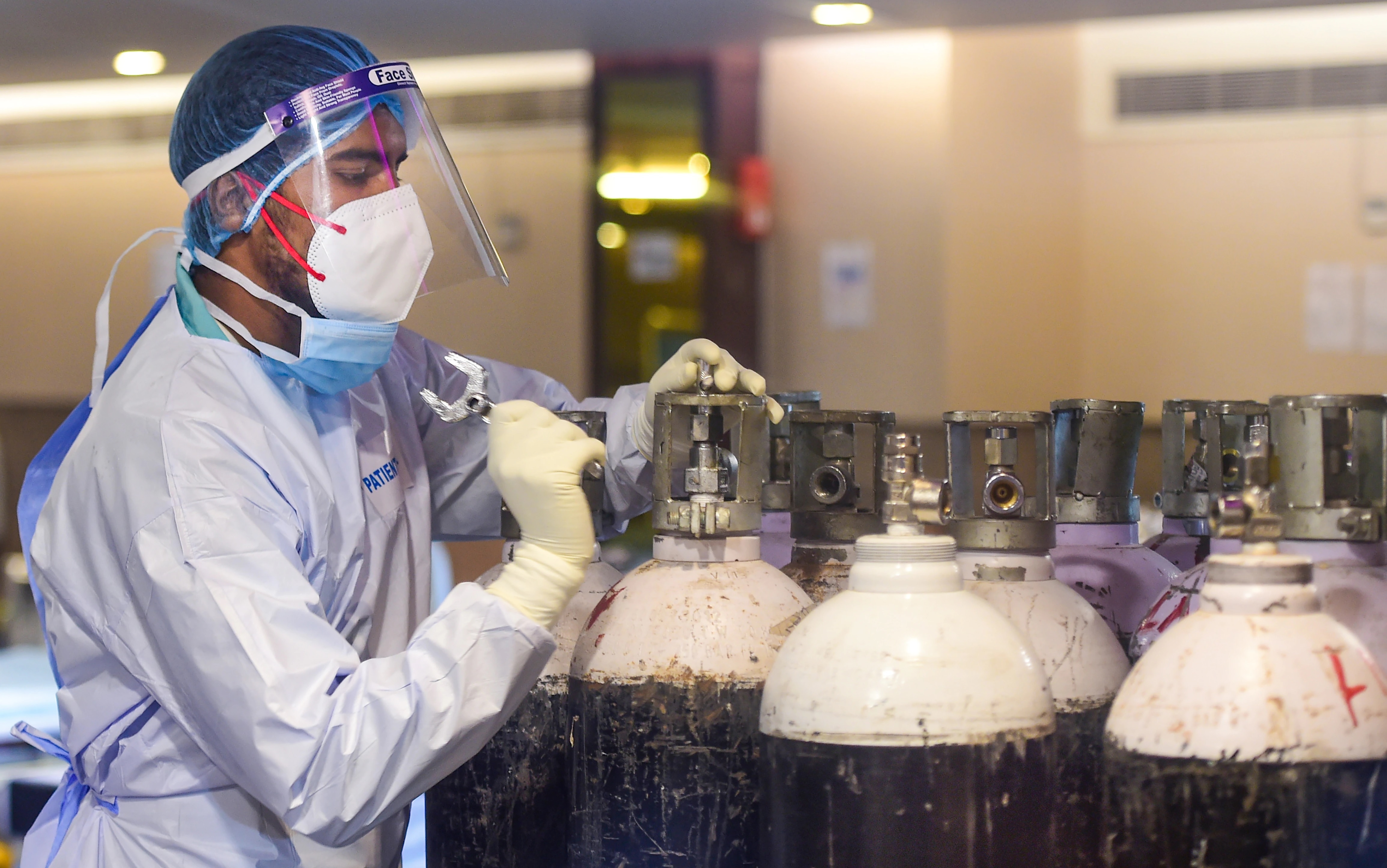 ऑक्सीजन संकट को लेकर मांगी थी मदद (सांकेतिक तस्वीर: PTI)