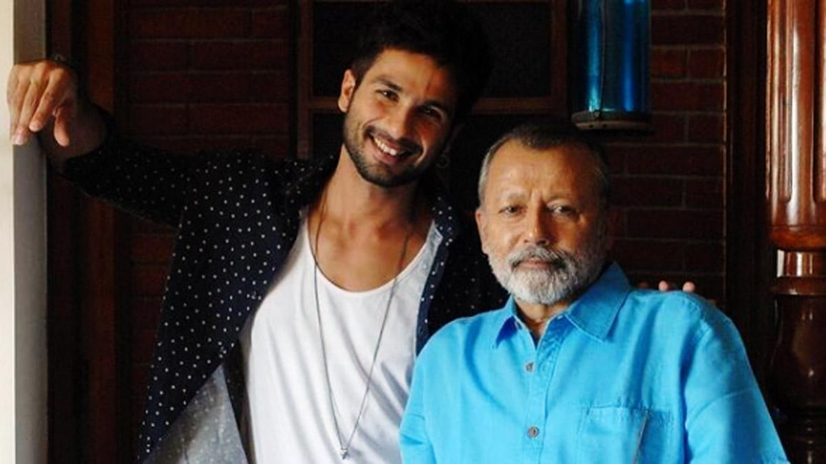 शाहिद कपूर, पंकज कपूर