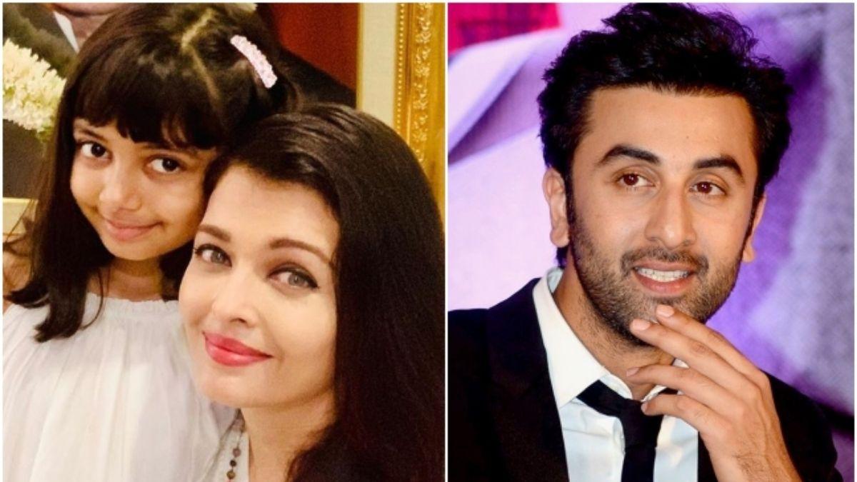 जब ऐश्वर्या की बेटी ने रणबीर को लगाया गले, ऐसा था अभि‍षेक का रिएक्शन