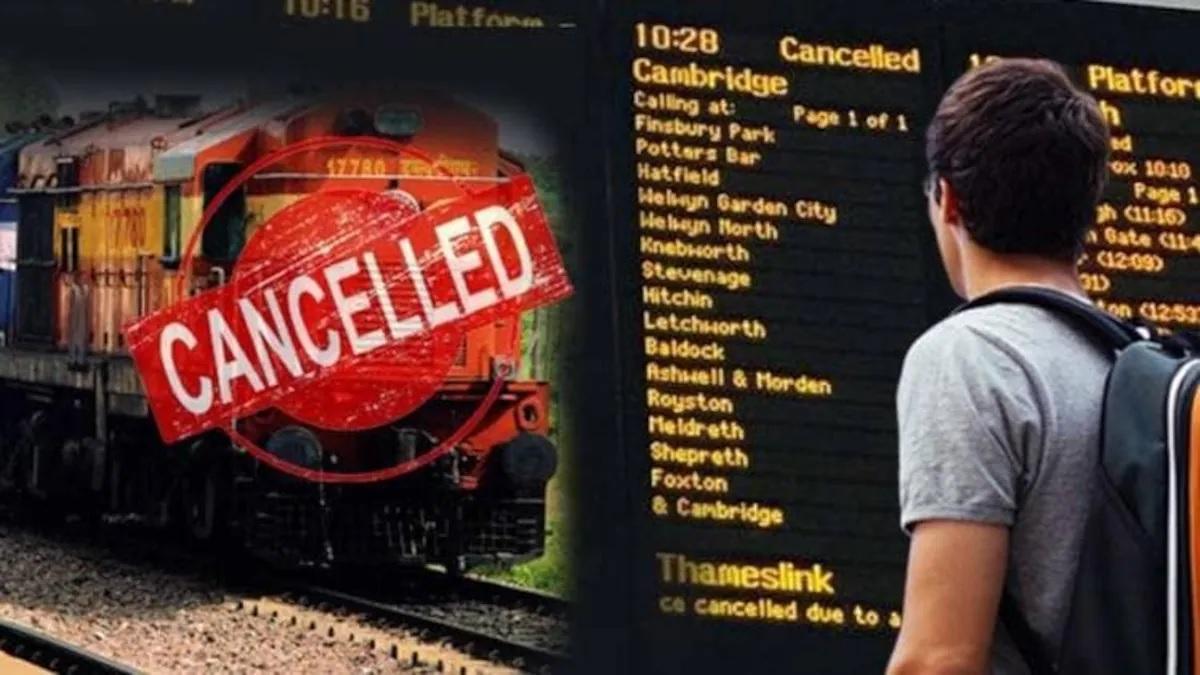 Cancelled Train List: