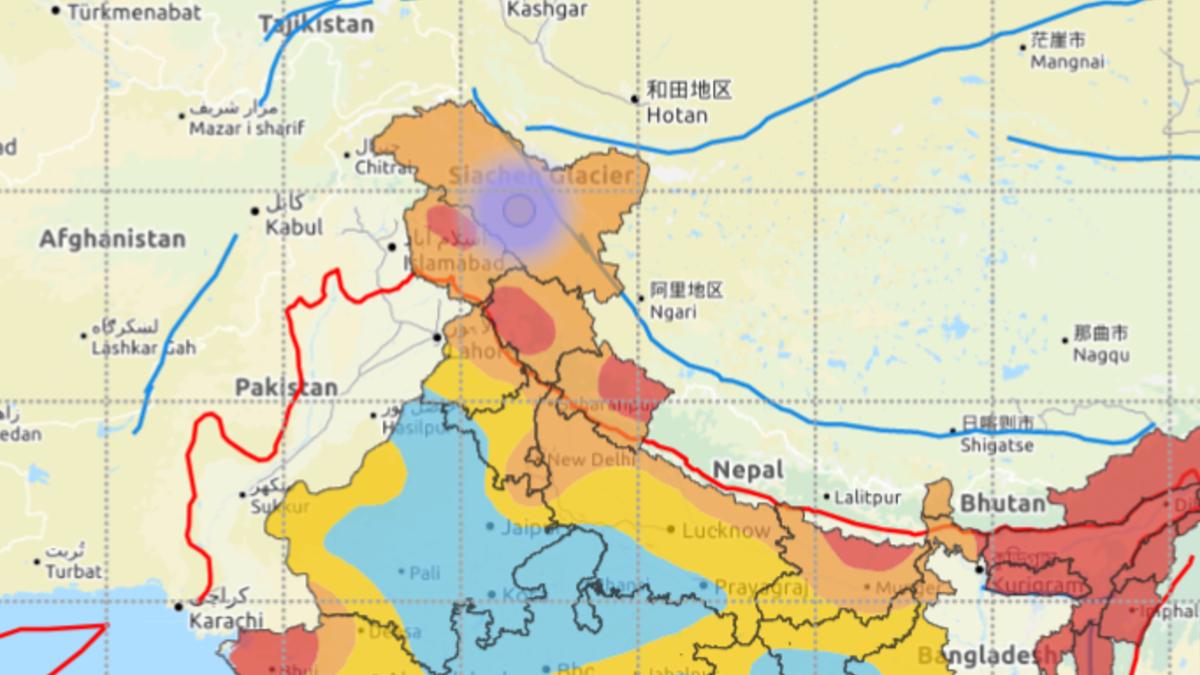 सुबह-सुबह आया भूकंप (फोटो- NCS)
