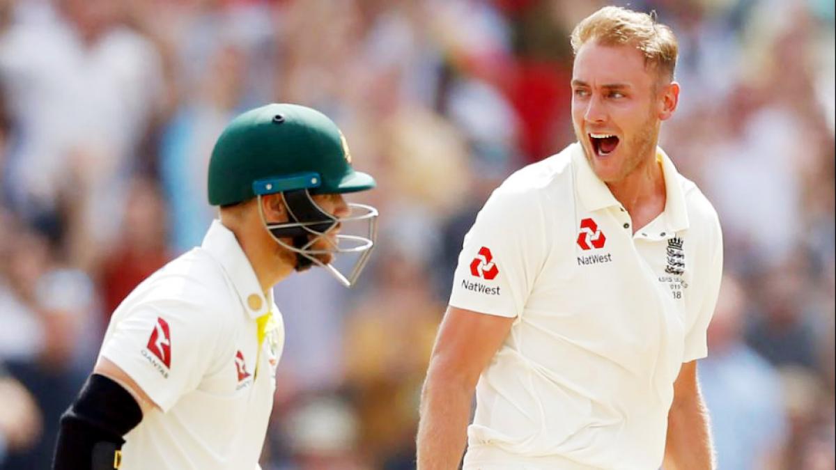 David Warner and Stuart Broad (File)