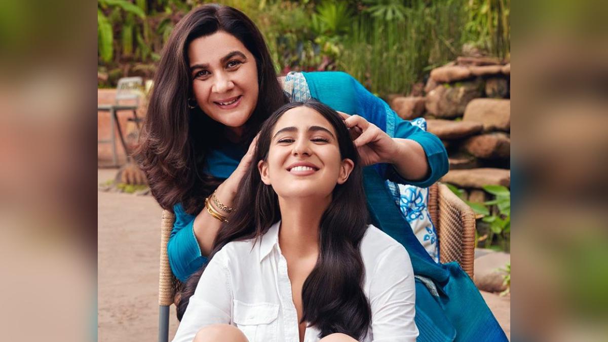 Sara Ali Khan & Amrita 