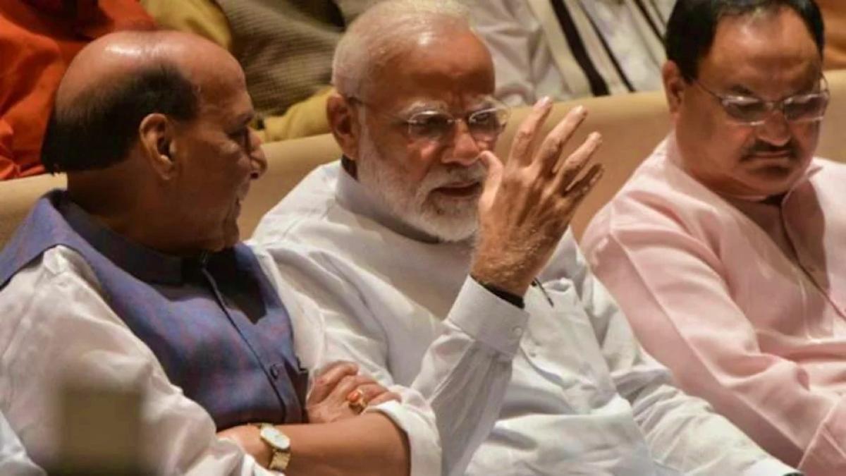 PM मोदी के आवास पर BJP की अहम बैठक