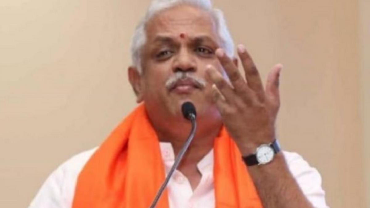 बीजेपी के केंद्रीय संगठन मंत्री बीएल संतोष 