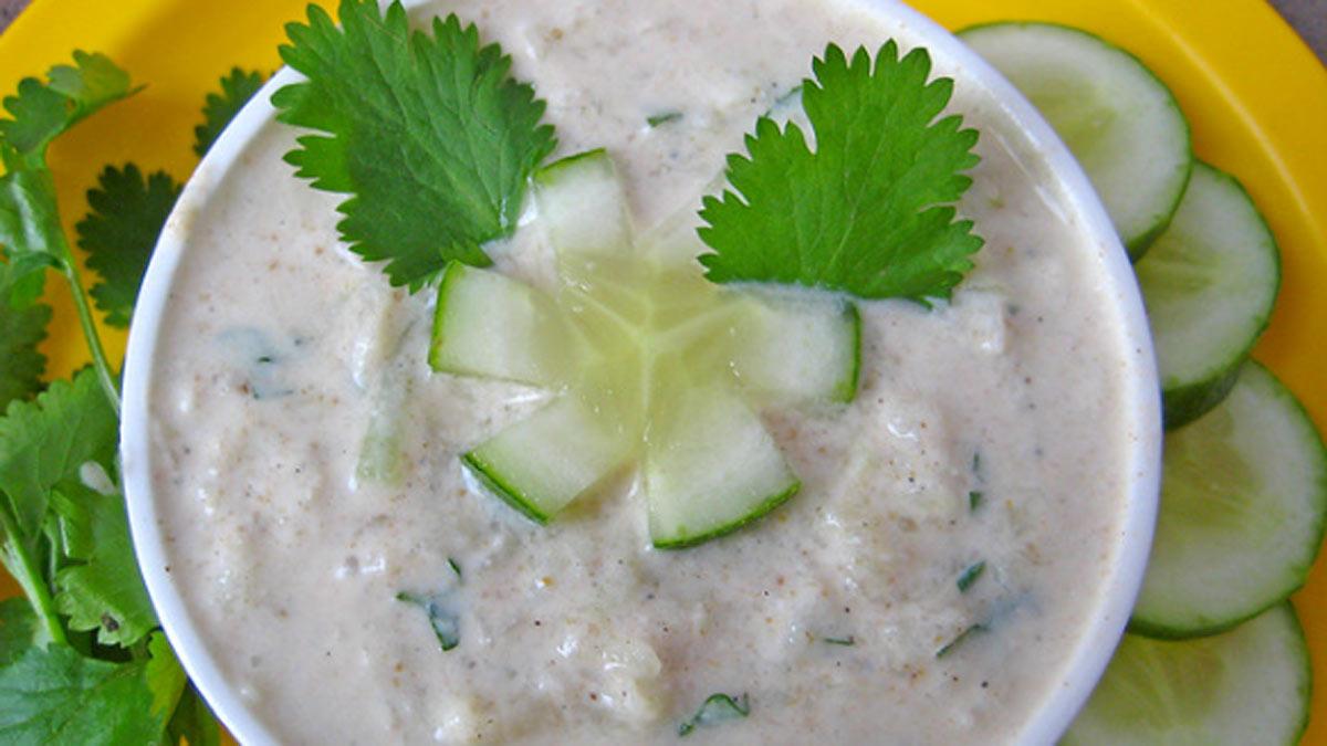 Cucumber Raita Recipe in Hindi