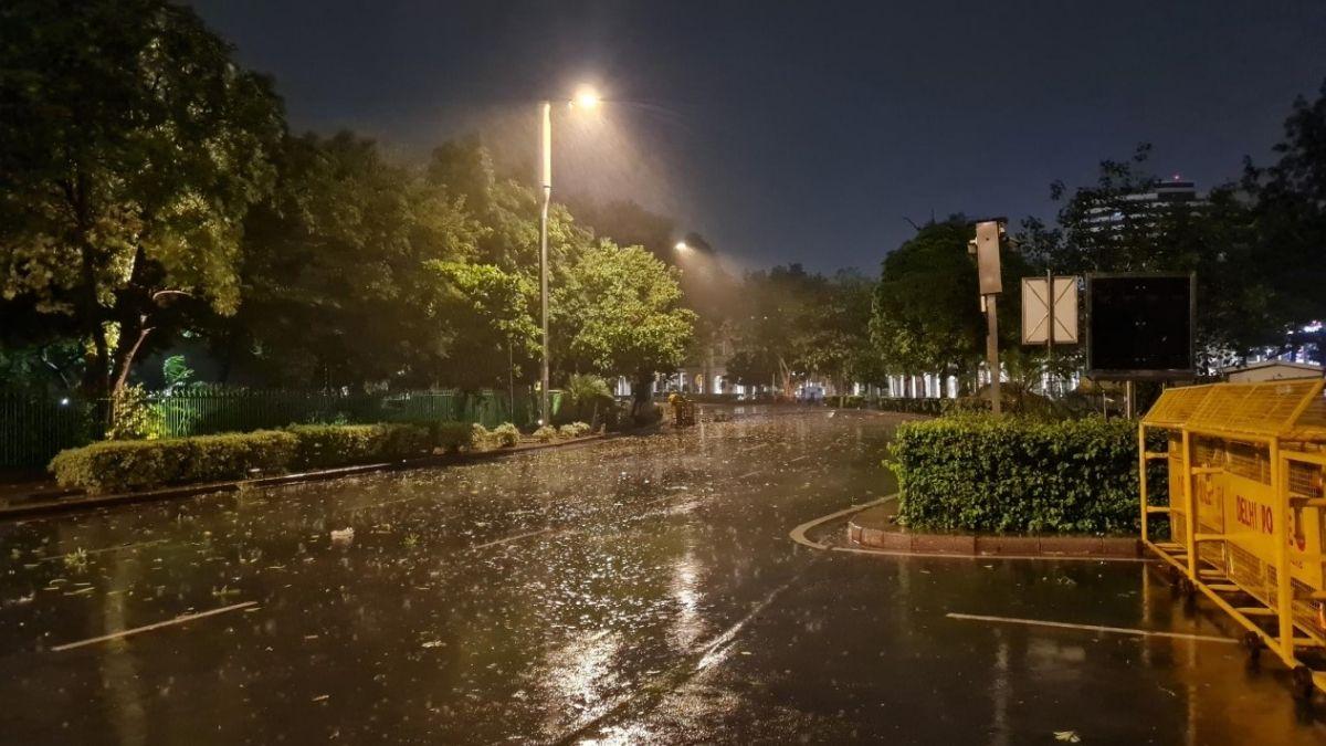 दिल्ली-एनसीआर में बारिश (तस्वीर- पंकज जैन)