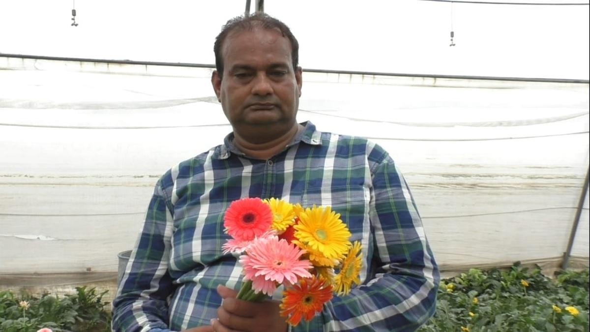 Flower Farmer Moinuddin