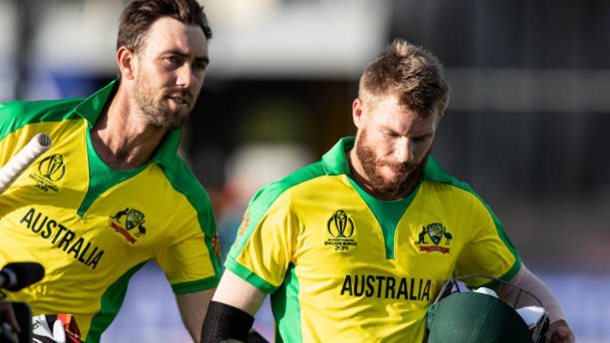Glenn Maxwell and David Warner (Getty)
