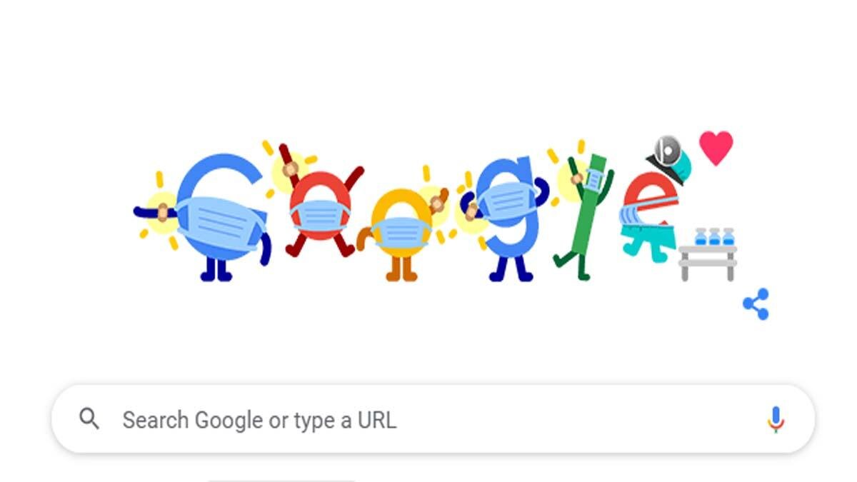 Today Google Doodle on Covid-19 Vaccine