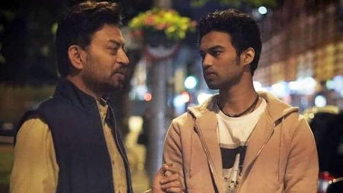 बेटे संग इरफान