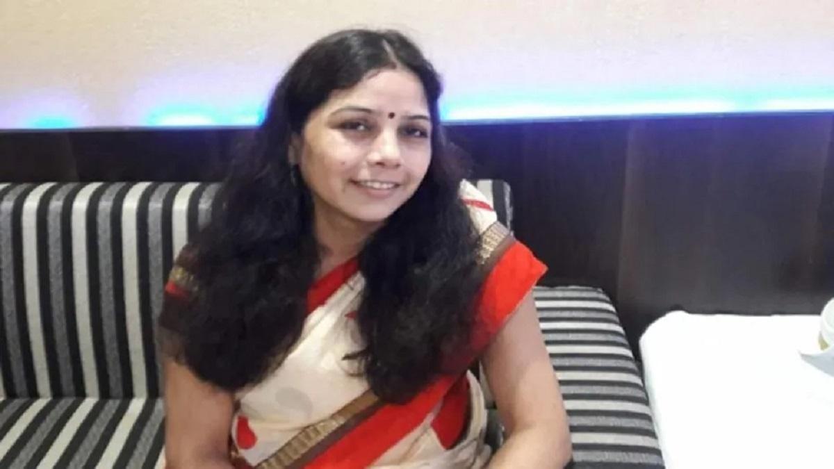 भारतीय जनता पार्टी की ओर से अध्यक्ष पद की प्रत्याशी जयंती राजपूत.