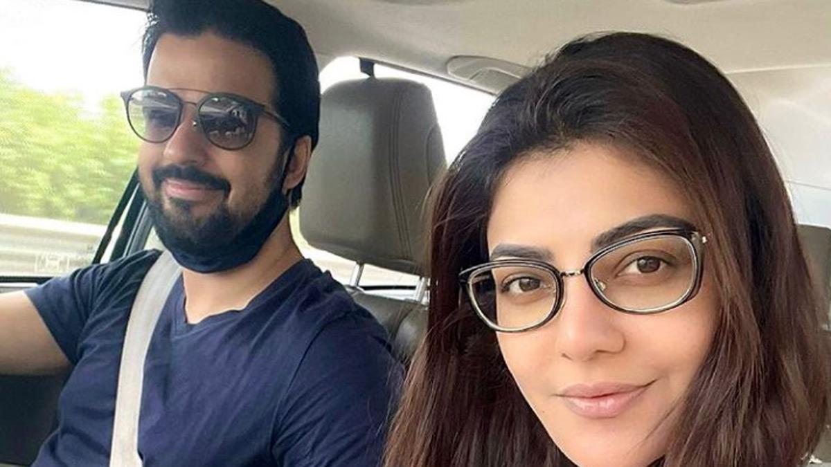 काजल अग्रवाल और गौतम किचलू 