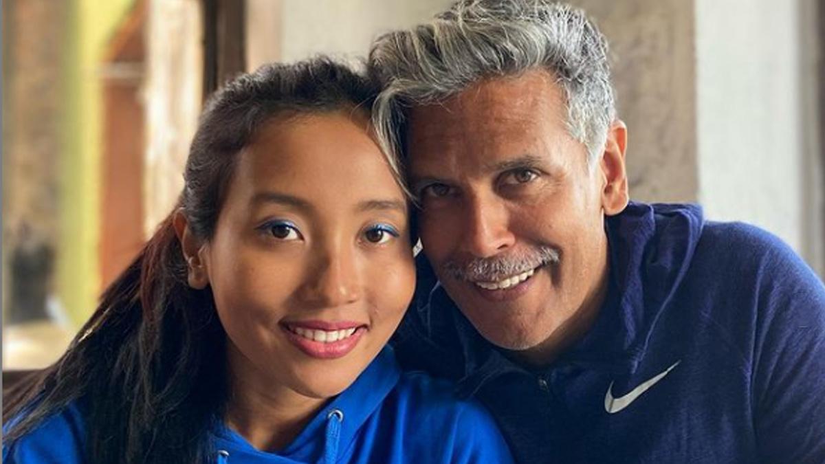 अंकिता कोंवर-मिलिंद सोमन