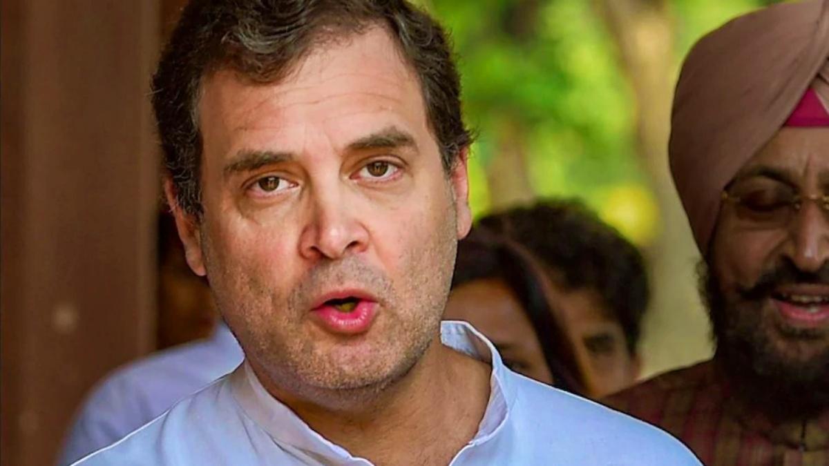 कांग्रेस नेता राहुल गांधी 