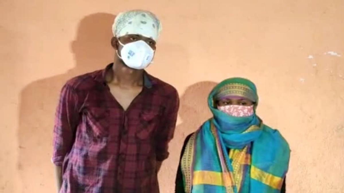 महिला से लूट करने वाला कपल गिरफ्तार 