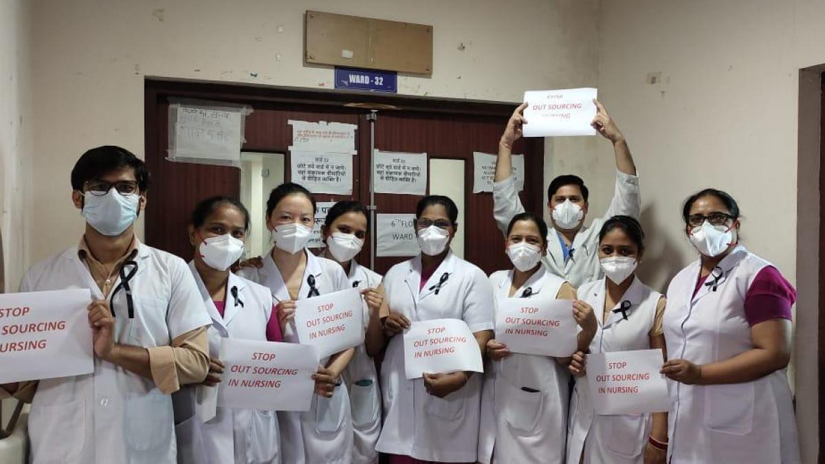 दिल्ली के सफदरजंग अस्पताल में आज से नर्सों का आंदोलन, जानिए क्या है डिमांड