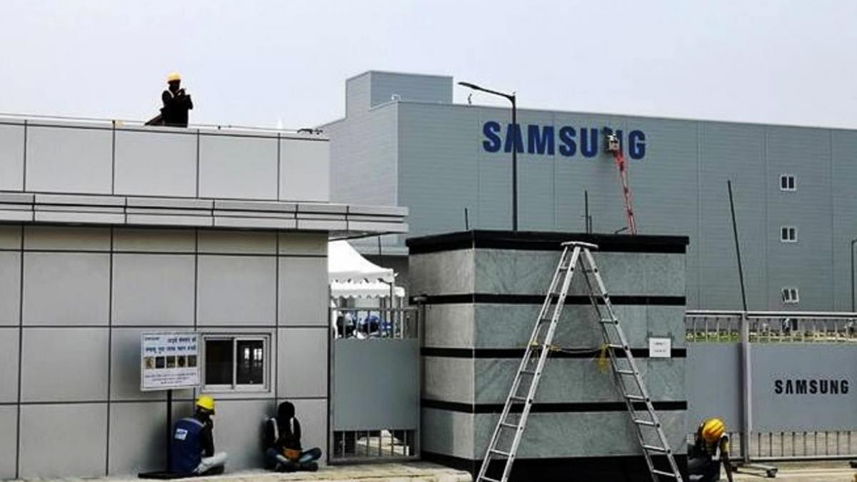 सैमसंग का नया प्लांट नोएडा में (फाइल फोटो: Samsung)  