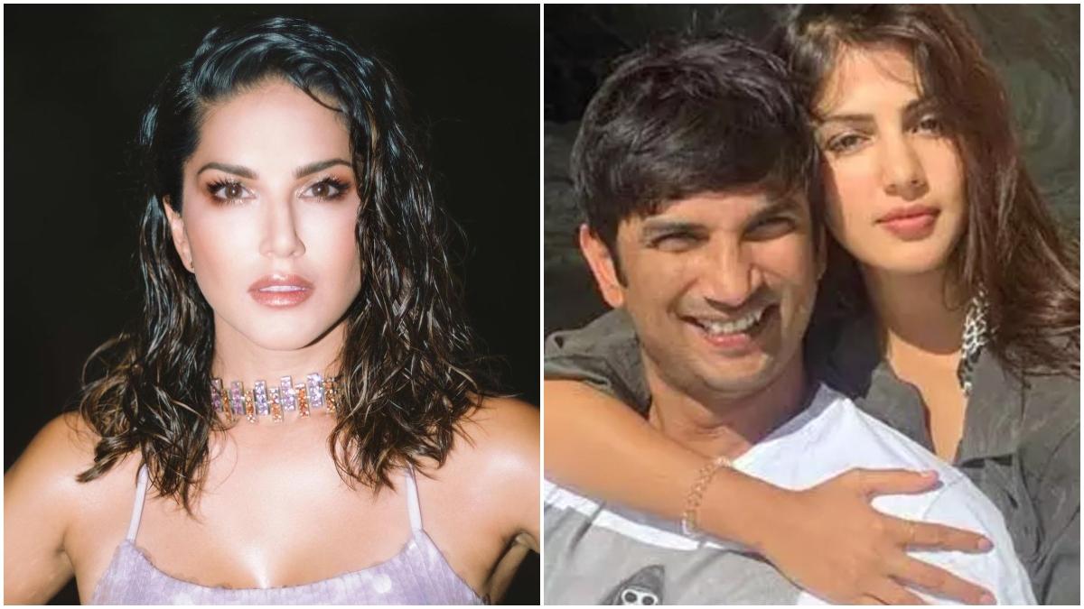 सनी लियोनी, सुशांत सिंह राजपूत, रिया चक्रवर्ती