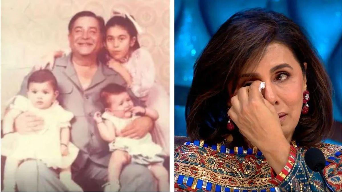 नीतू कपूर-राज कपूर 