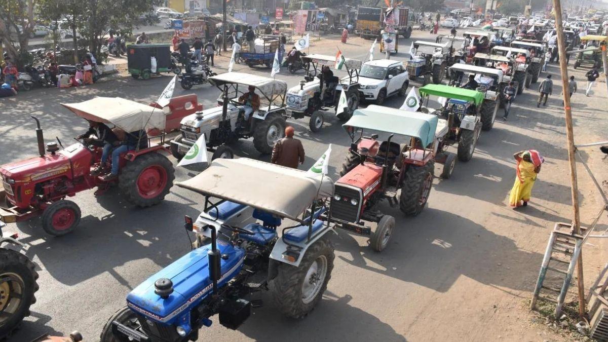 ट्रैक्टर मार्च (फाइल फोटो)