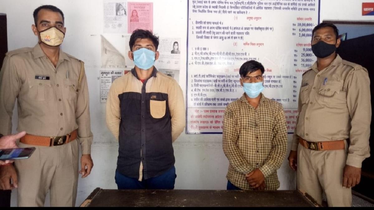 गाजियाबाद: नेताओं की आवाज में अधिकारियों पर रौब जमाता था 12वीं पास, पुलिस ने दो को दबोचा