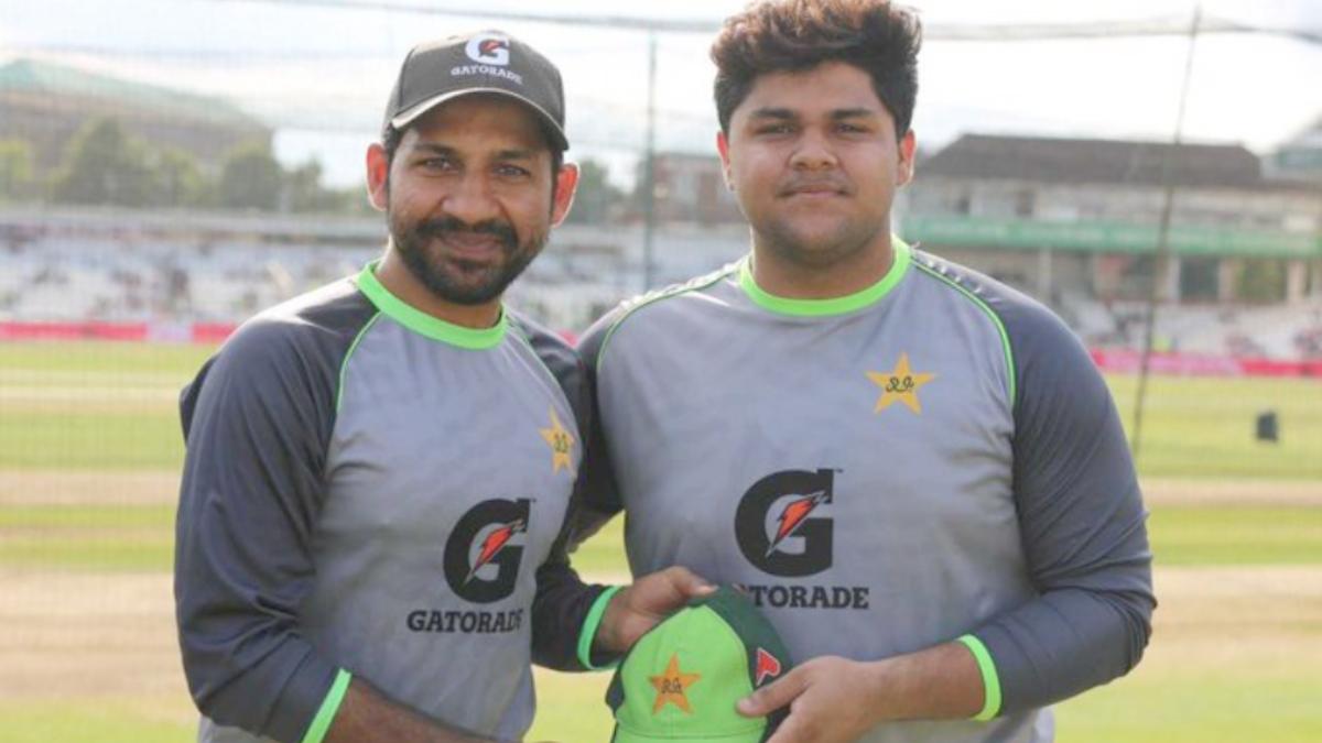 Azam khan makes debut in international cricket