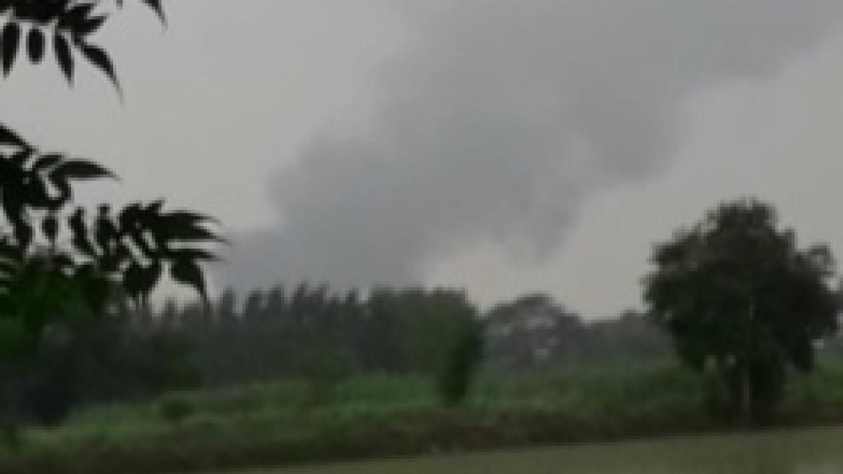 भारत-पाकिस्तान सीमा पर देखा गया धुएं का गुबार