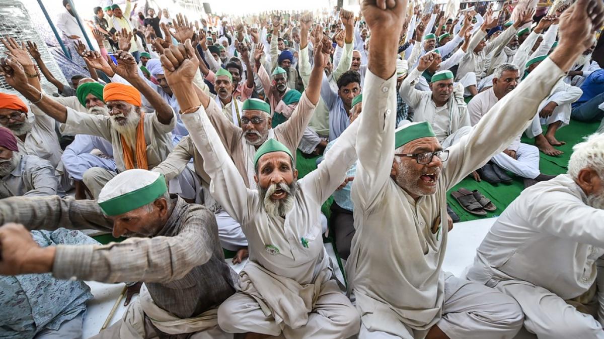 fir bhartiya kisan union workers