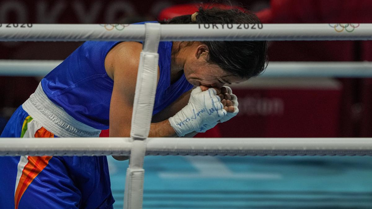 टोक्यो में खत्म हुई मैरीकॉम की चुनौती (PTI)