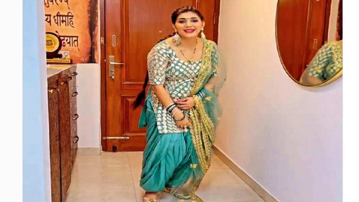 Sapna Chaudhary Dance Video On Instagram 