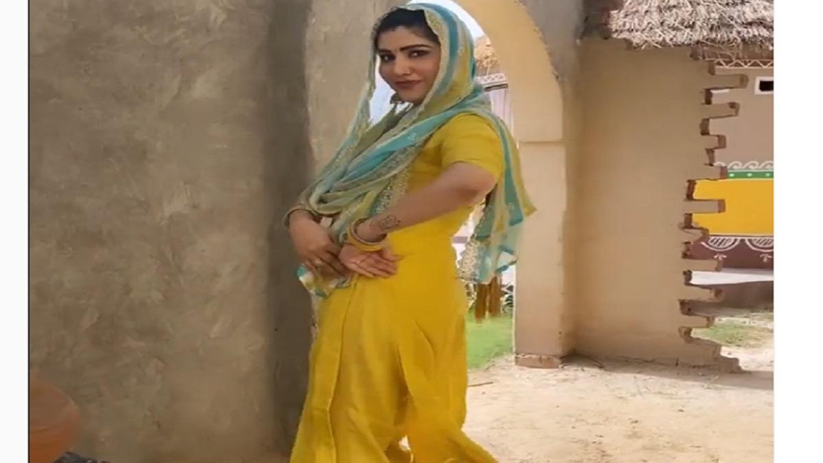 Sapna Chaudhary Instagram video 