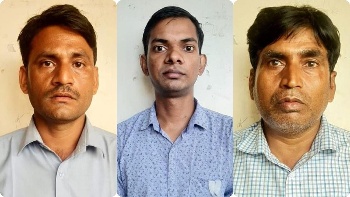 पेपर सॉल्वर गैंग के आरोपियों को एसटीएफ ने किया है गिरफ्तार.