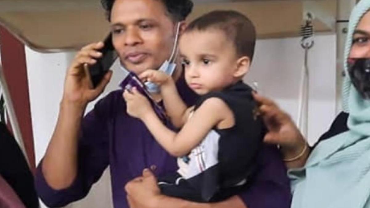 बच्चा स्पाइनल मस्कुलर एट्रोफी से पीड़ित है