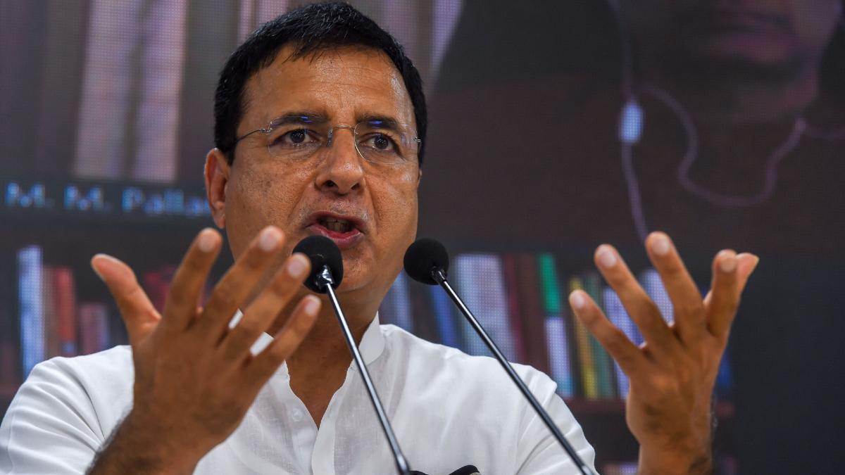 रणदीप सुरजेवाला (फाइल फोटो-PTI)