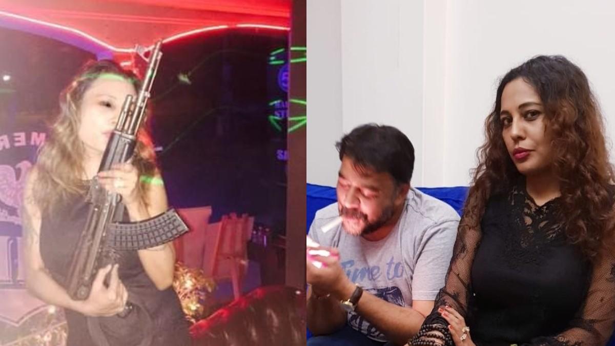 युवती का नाम सलोनी सिंह बताया जा रहा है (फोटो- आजतक)