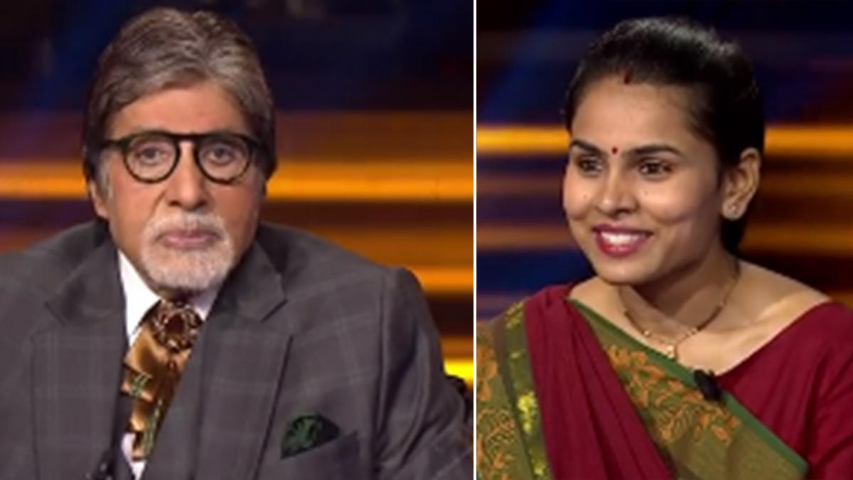 अमिताभ बच्चन और निमिशा अहिरवार 