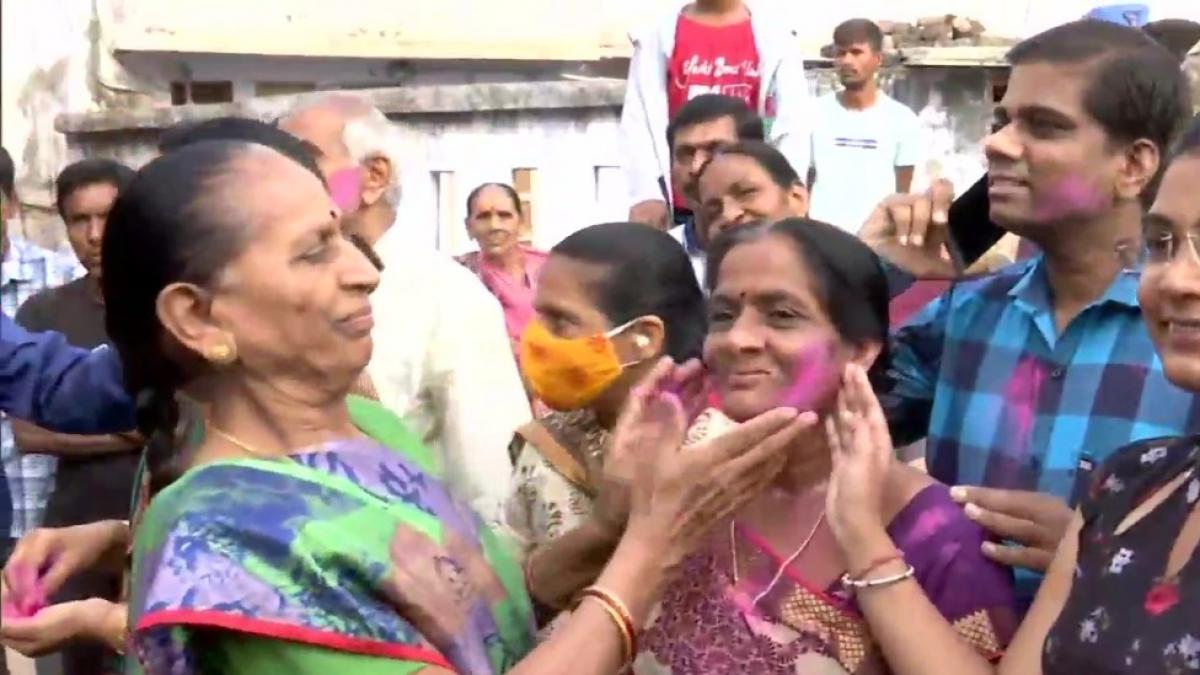 Bhavinaben Patel’s Family. (Twitter)