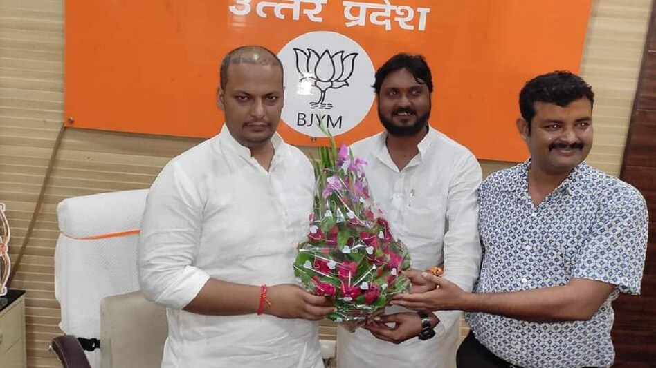विवेक उर्फ संजू चौधरी को भाजपा ने बनाया युवा मोर्चा का जिलाध्यक्ष.
