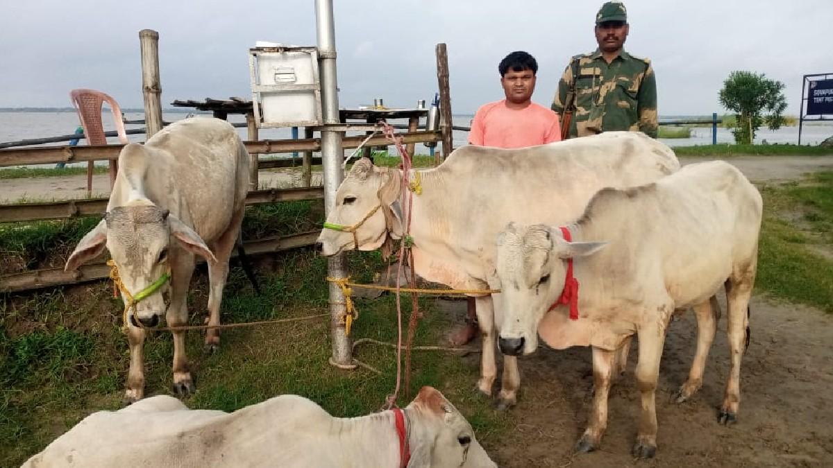 बीएसएफ ने गिरफ्तार किए दो तस्कर