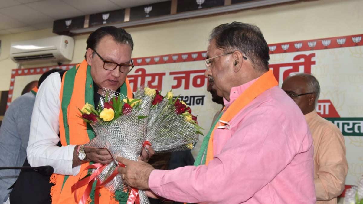 जगत सिंह की फिर से बीजेपी में वापसी (ट्वीटर)