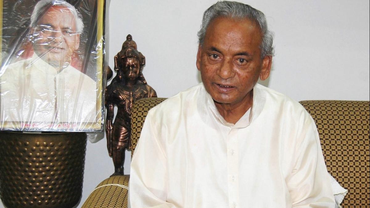 यूपी के पूर्व मुख्यमंत्री कल्याण सिंह (फाइल फोटोः इंडिया टुडे)