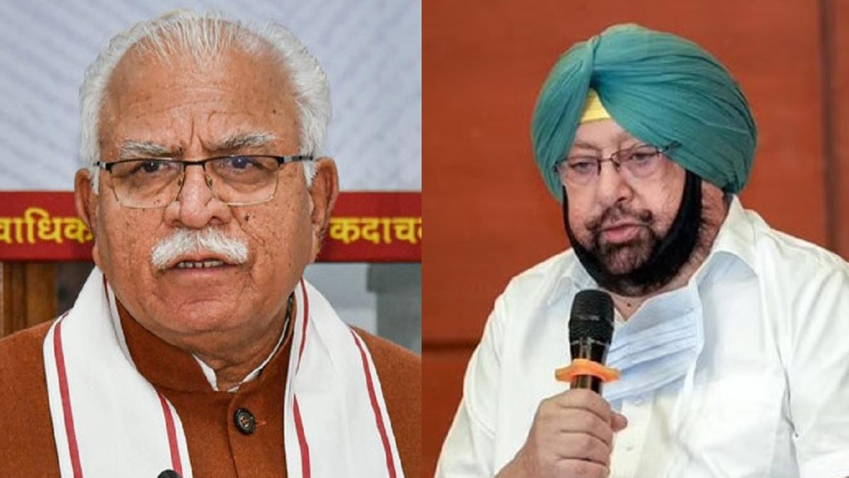 मनोहर लाल खट्टर और कैप्टन अमरिंदर सिंह