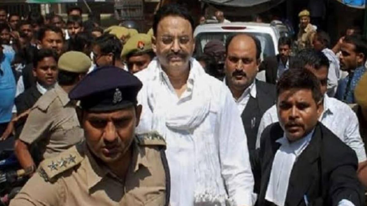 बाहुबली गैंगस्टर मुख्तार अंसारी (फाइल फोटो-PTI) 