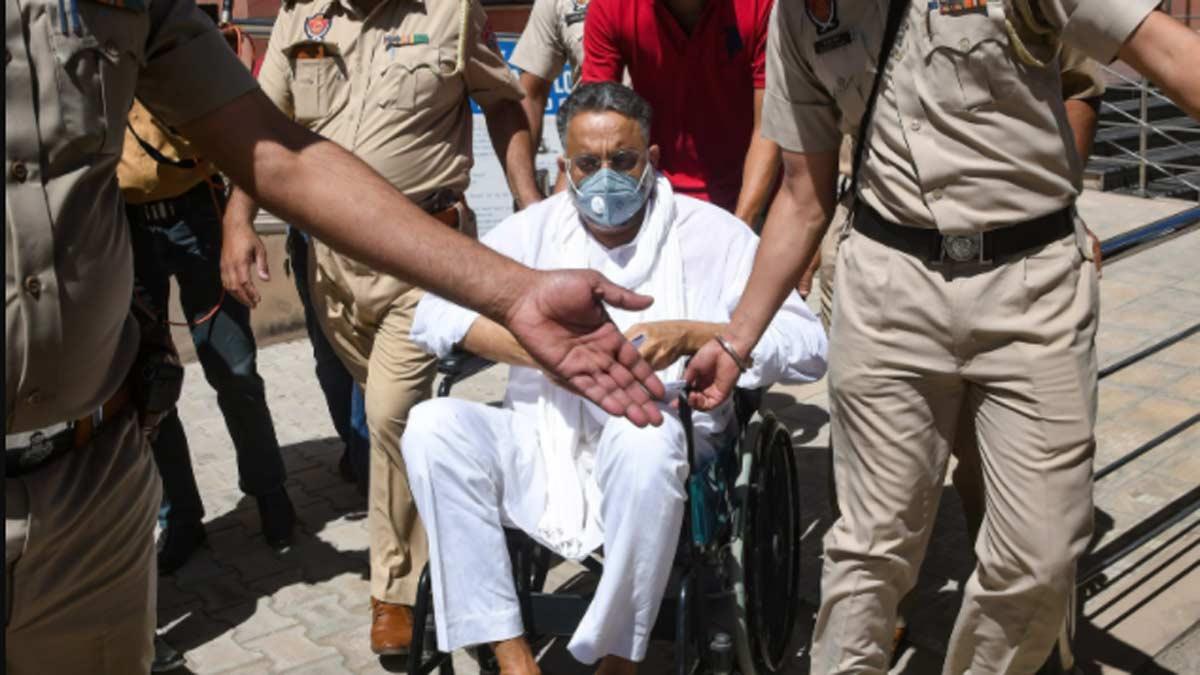 बांदा जेल में बंद बाहुबली विधायक मुख्तार अंसारी (File-PTI)