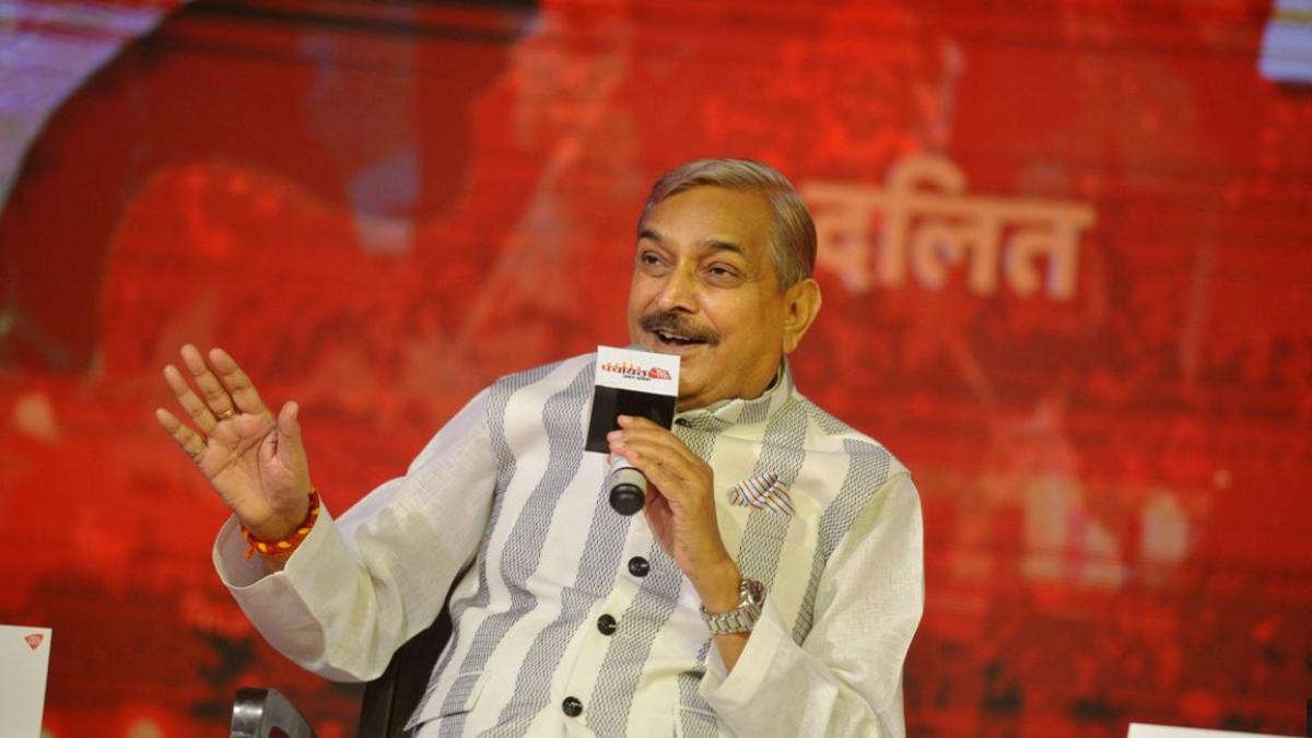 Panchayat Aaj Tak UP 2021: कांग्रेस नेता प्रमोद तिवारी (फोटो: Aajtak)